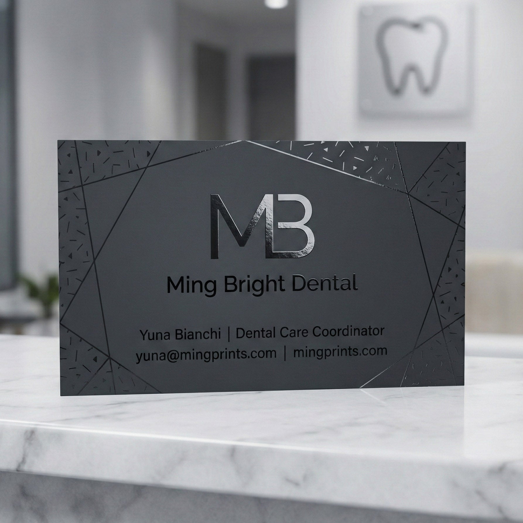 Spot UV Business Cards – Ming Prints